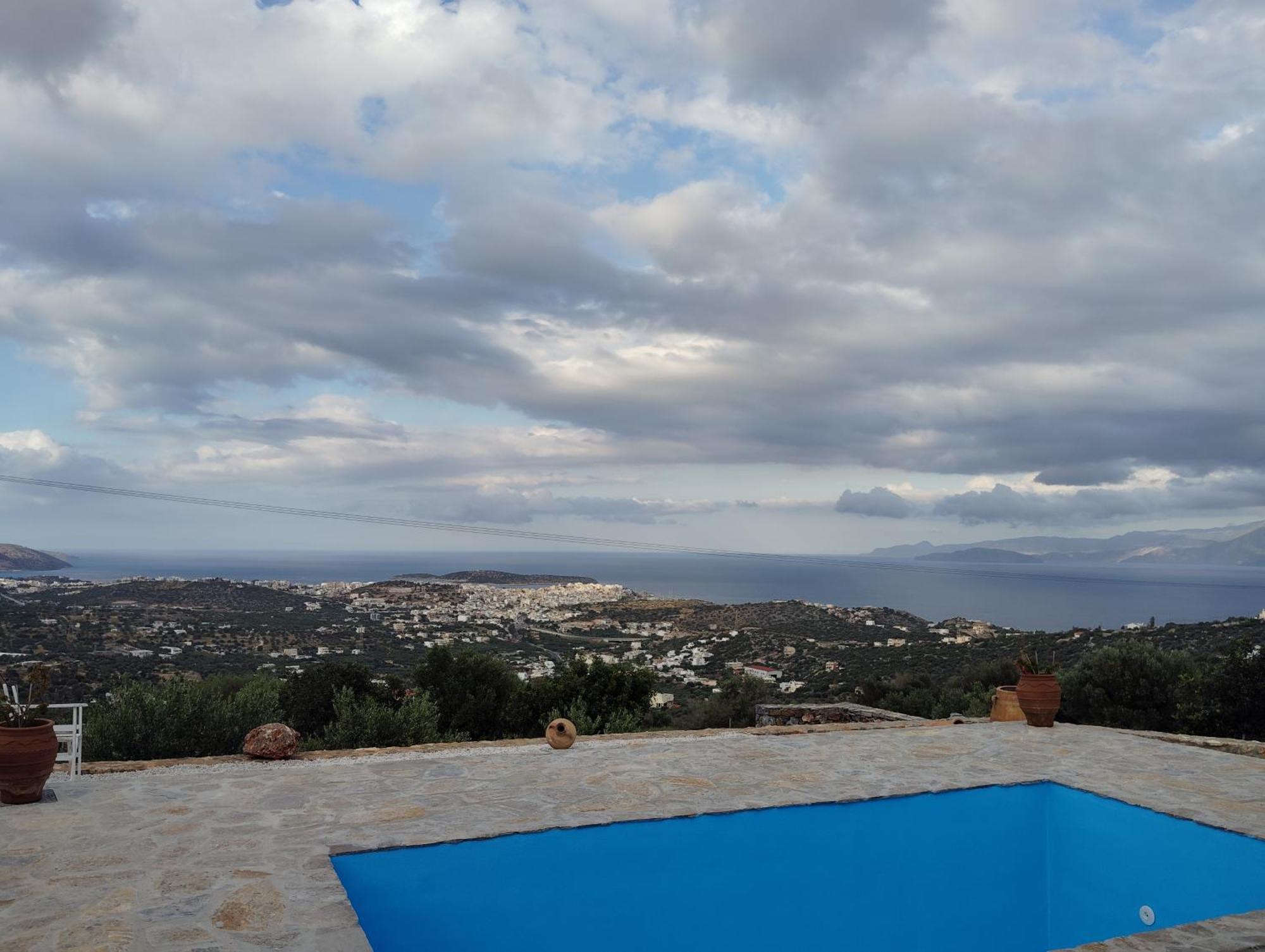 Althea Villa By Breathtaking View Ágios Nikolaos Exterior foto